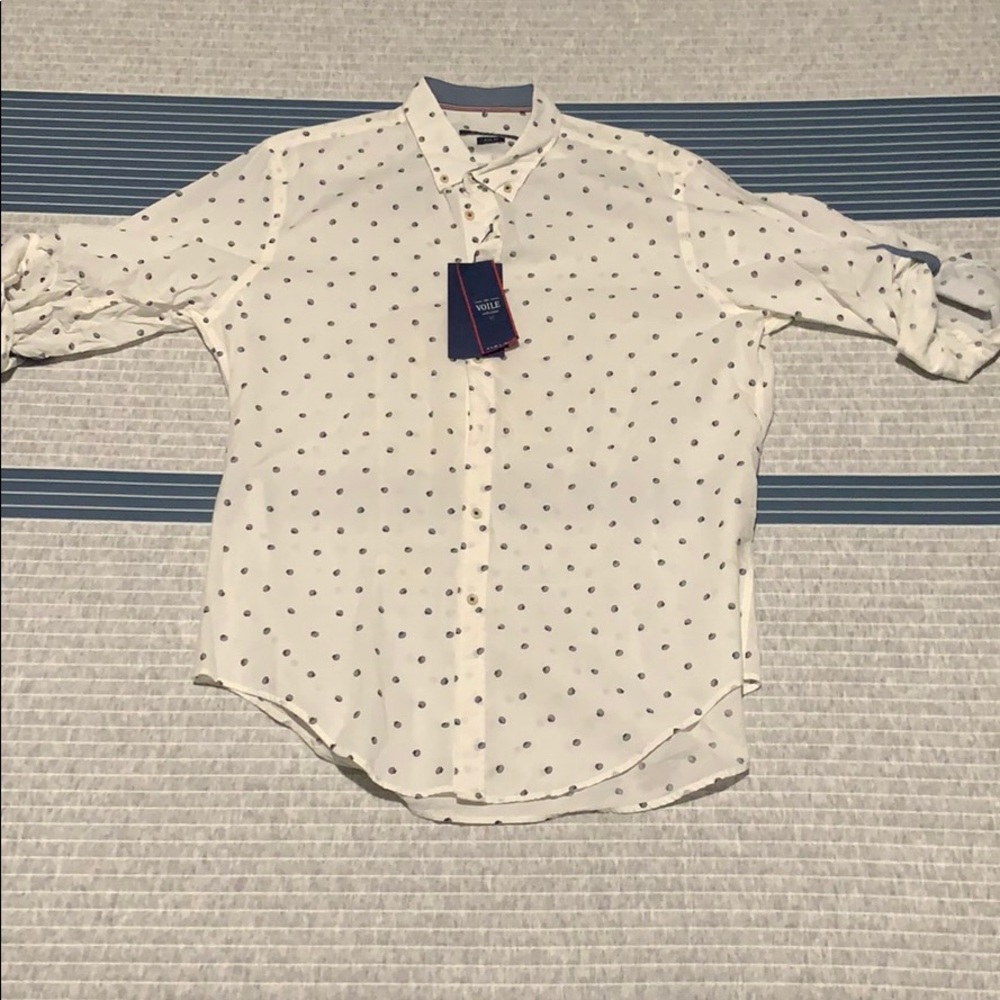 Zara beach button down mens
